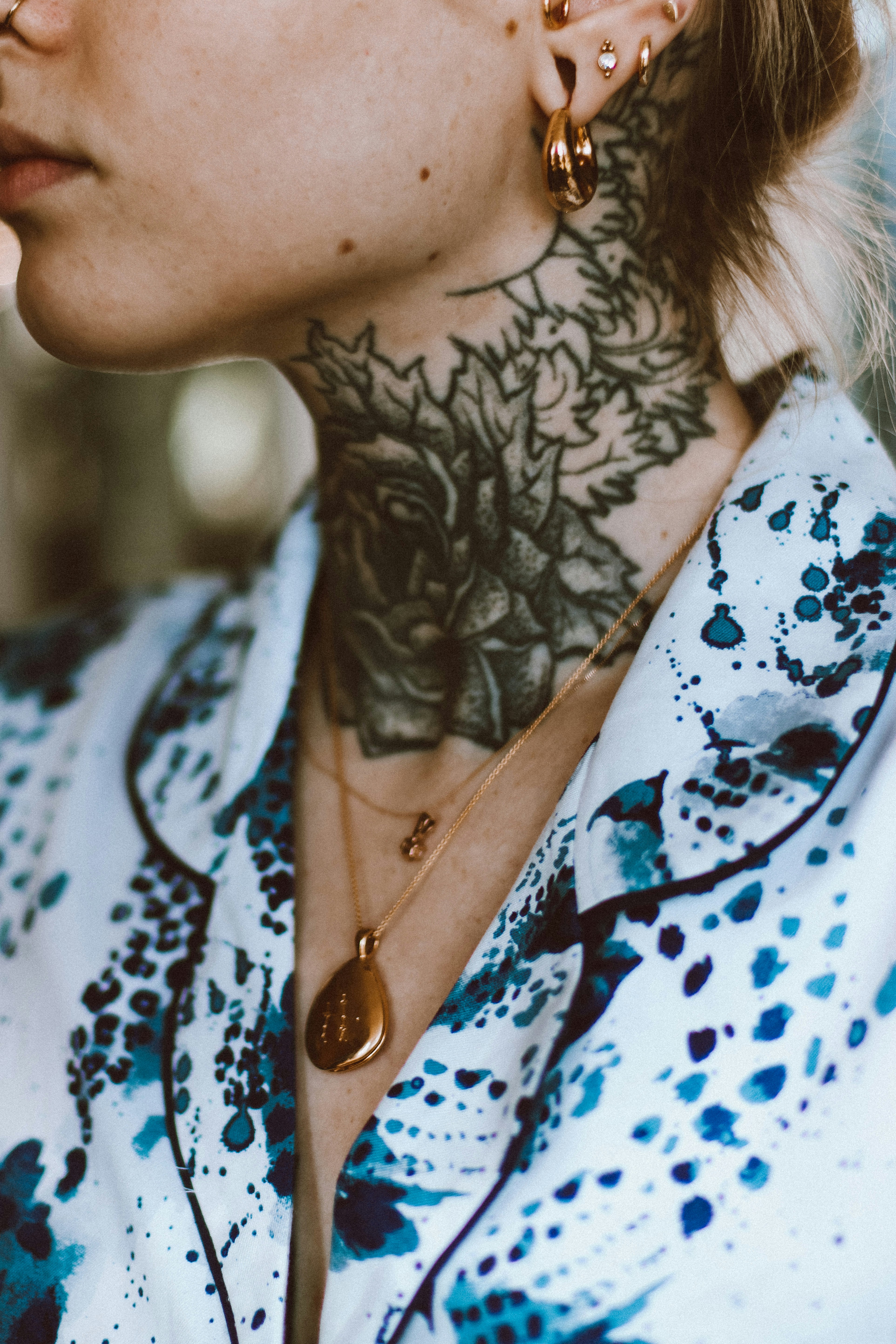 Neck Tattoo
